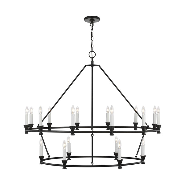 Keystone Outdoor (Damp) Chandelier by Visual Comfort Studio
