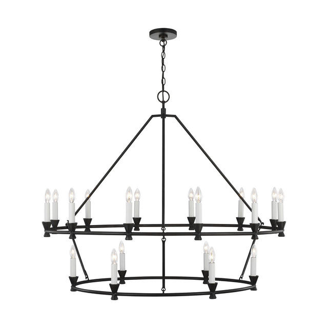 Keystone Outdoor (Damp) Chandelier by Visual Comfort Studio