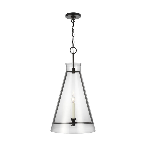 Keystone Outdoor (Damp) Pendant by Visual Comfort Studio