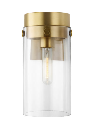 Buy burnished-brass Garrett Outdoor (Damp) Sconce by Visual Comfort Studio