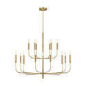 Brianna Outdoor (Damp) Chandelier by Visual Comfort Studio