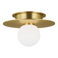 Nodes Outdoor (Damp) Flush Mount Ceiling Light by Visual Comfort Studio