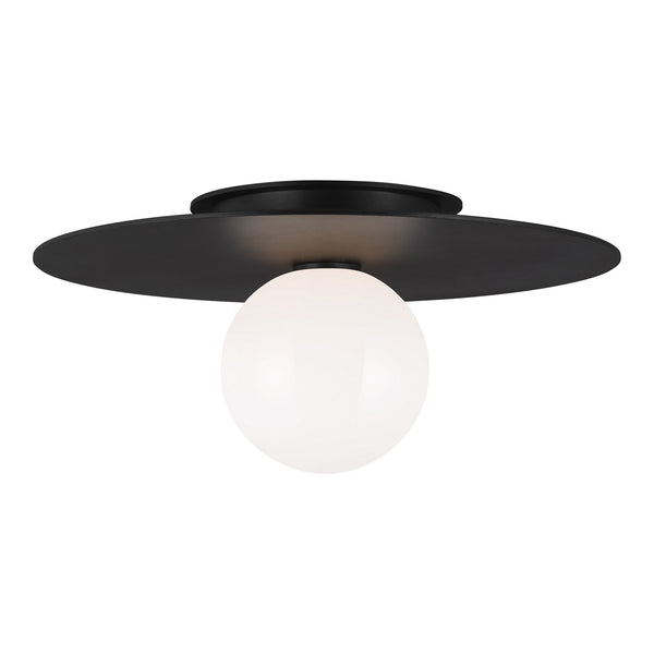 Nodes Outdoor (Damp) Flush Mount Ceiling Light by Visual Comfort Studio