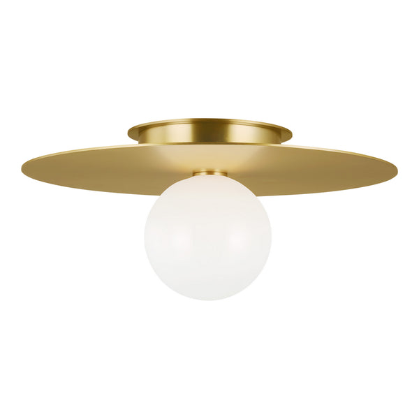 Nodes Outdoor (Damp) Flush Mount Ceiling Light by Visual Comfort Studio