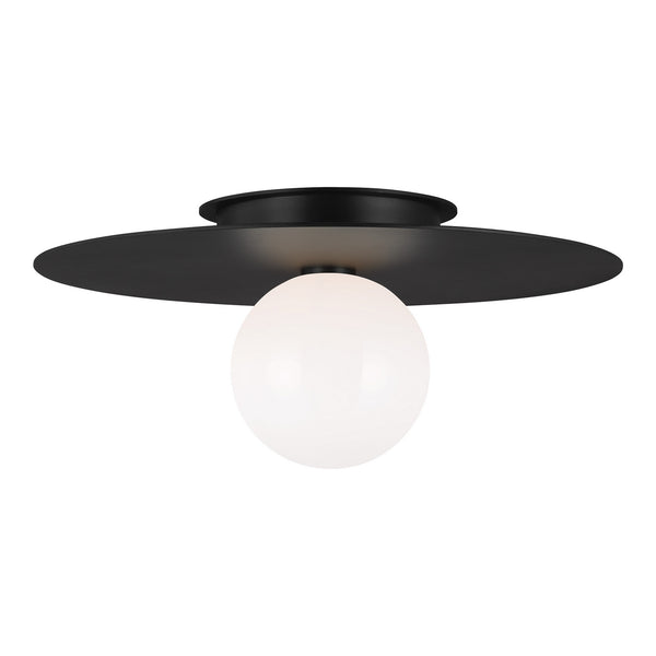 Nodes Outdoor (Damp) Flush Mount Ceiling Light by Visual Comfort Studio