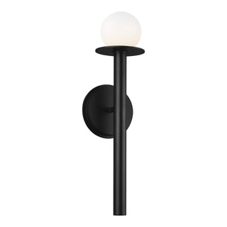 Buy midnight-black Nodes Outdoor (Damp) Sconce by Visual Comfort Studio