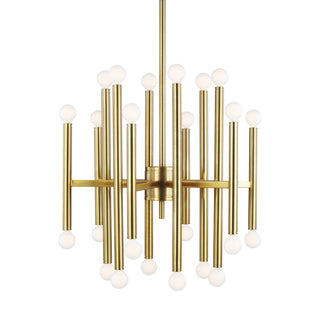 Beckham Modern Outdoor (Damp) Chandelier by Visual Comfort Studio