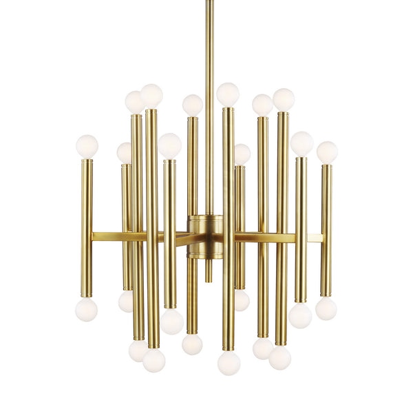 Beckham Modern Outdoor (Damp) Chandelier by Visual Comfort Studio
