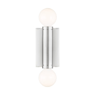 Buy polished-nickel Beckham Modern Outdoor (Damp) Sconce by Visual Comfort Studio