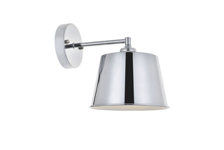 Buy chrome Nota Outdoor (Damp) Sconce by Elegant Lighting