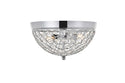Taye Flush Mount Ceiling Light by Elegant Lighting