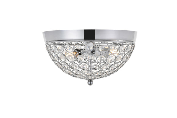 Taye Flush Mount Ceiling Light by Elegant Lighting