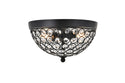 Taye Flush Mount Ceiling Light by Elegant Lighting