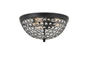 Taye Flush Mount Ceiling Light by Elegant Lighting