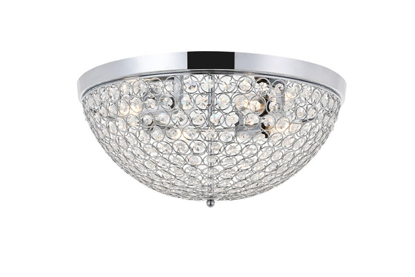 Taye Flush Mount Ceiling Light by Elegant Lighting