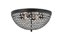 Taye Flush Mount Ceiling Light by Elegant Lighting