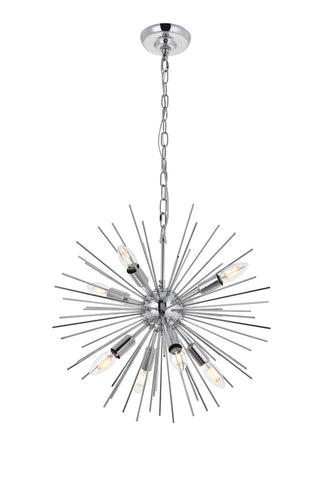 Buy chrome Timber Pendant by Elegant Lighting