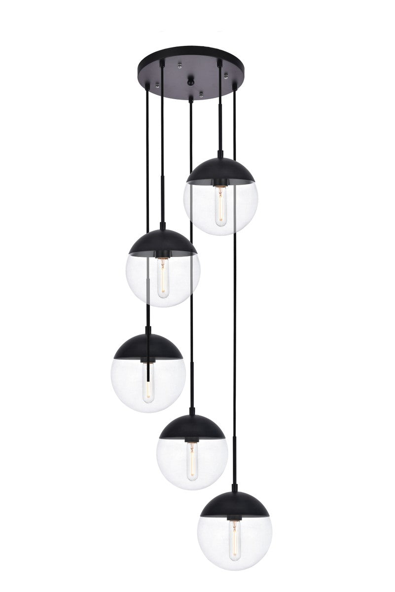 Elegant Lighting-LD6075BK image