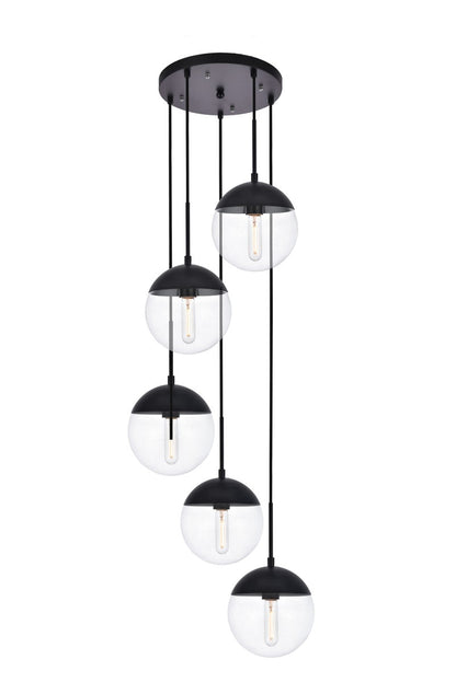 Elegant Lighting-LD6075BK image