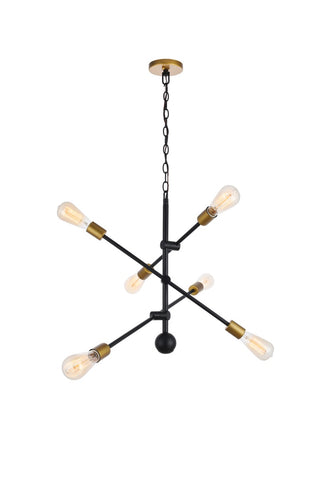 Buy black Axel Pendant by Elegant Lighting