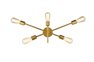 Buy brass Axel Outdoor (Damp) Sconce by Elegant Lighting