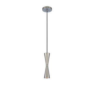 Buy satin-nickel Milo Pendant by Kalco
