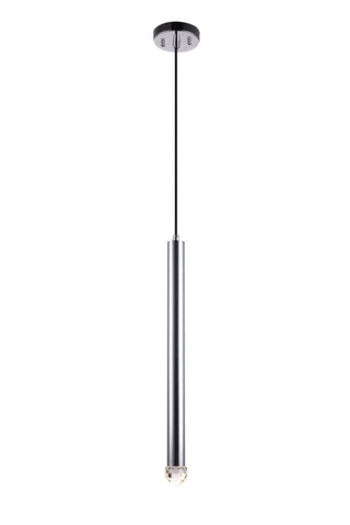Buy chrome Reign Pendant by Matteo Lighting