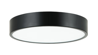 Buy black-with-frosted-glass-glass-and-white-shade Plato Flush Mount Ceiling Light by Matteo Lighting