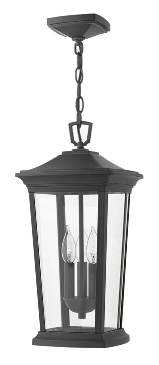 Buy museum-black-with-clear-glass Bromley Outdoor (Damp) Hanging Lantern by Hinkley