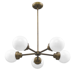 Buy raw-brass Portsmith Chandelier by Acclaim Lighting