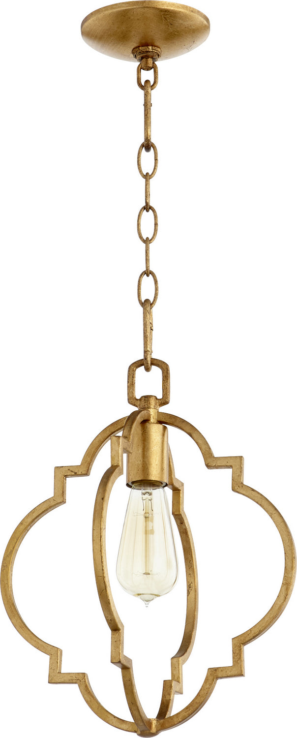 Dublin Outdoor (Damp) Pendant by Quorum