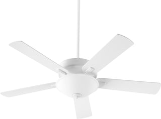 Buy studio-white-finish-with-studio-white-blades Premier Ceiling Fan with Light by Quorum