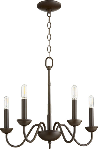 Buy oiled-bronze Chandeliers Chandelier by Quorum