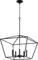 Gabriel Outdoor (Damp) Chandelier by Quorum