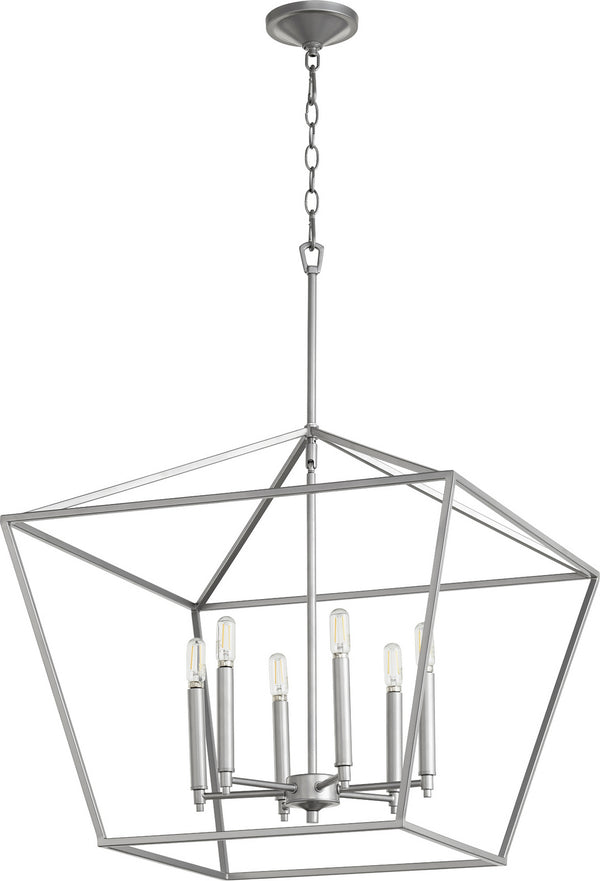 Gabriel Outdoor (Damp) Chandelier by Quorum