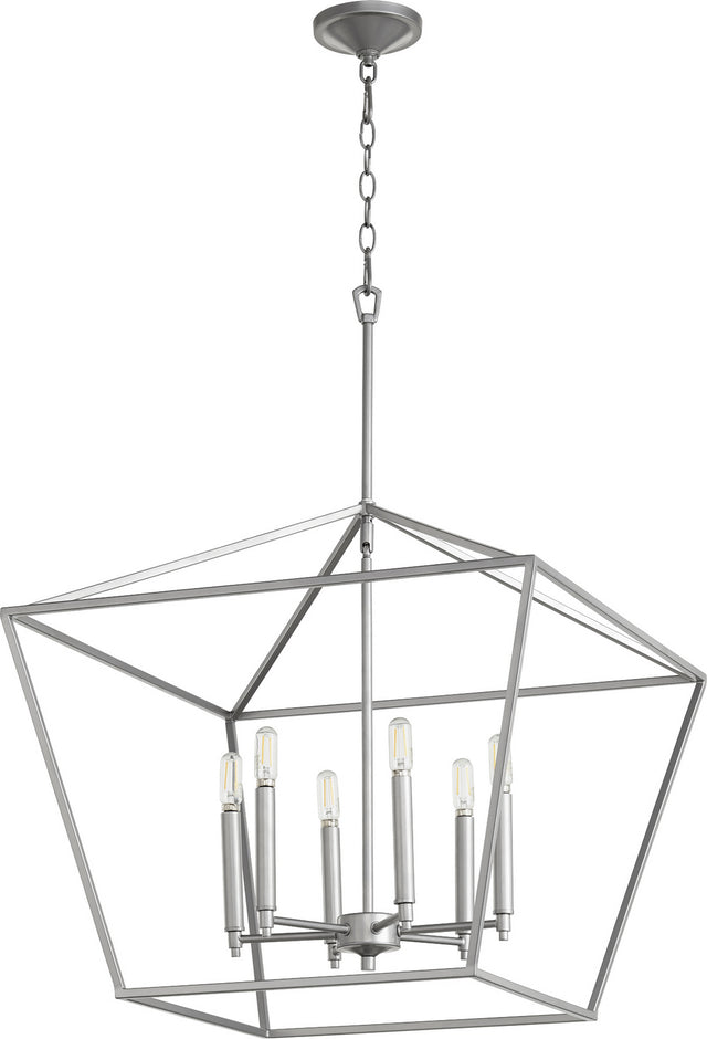 Gabriel Outdoor (Damp) Chandelier by Quorum