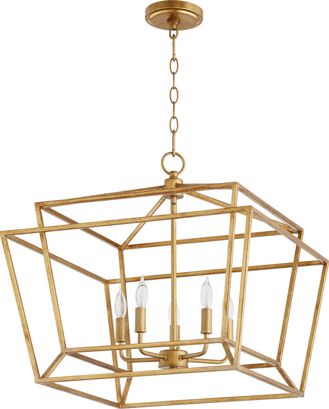 Monument Outdoor (Damp) Chandelier by Quorum