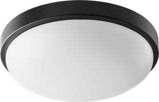 Buy textured-black Round Ceiling Mounts Outdoor (Damp) Ceiling Mount Light by Quorum