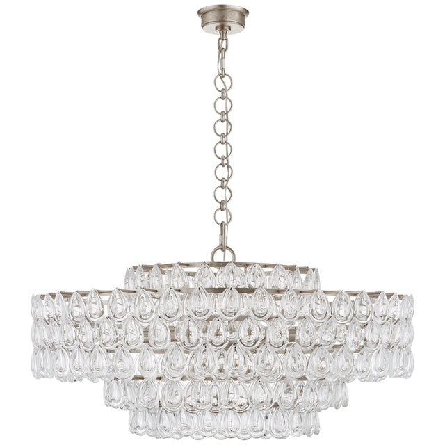 Liscia Outdoor (Damp) Chandelier by Visual Comfort Signature