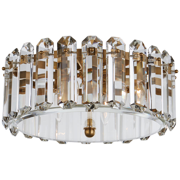 Bonnington Outdoor (Damp) Flush Mount Ceiling Light by Visual Comfort Signature