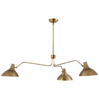 Buy hand-rubbed-antique-brass Charlton Chandelier by Visual Comfort Signature