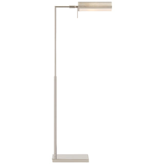 Buy polished-nickel-with-white-glass-glass Precision Floor Lamp by Visual Comfort Signature