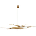 Rousseau Outdoor (Damp) Chandelier by Visual Comfort Signature
