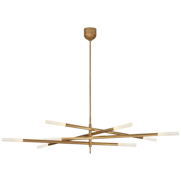 Rousseau Outdoor (Damp) Chandelier by Visual Comfort Signature