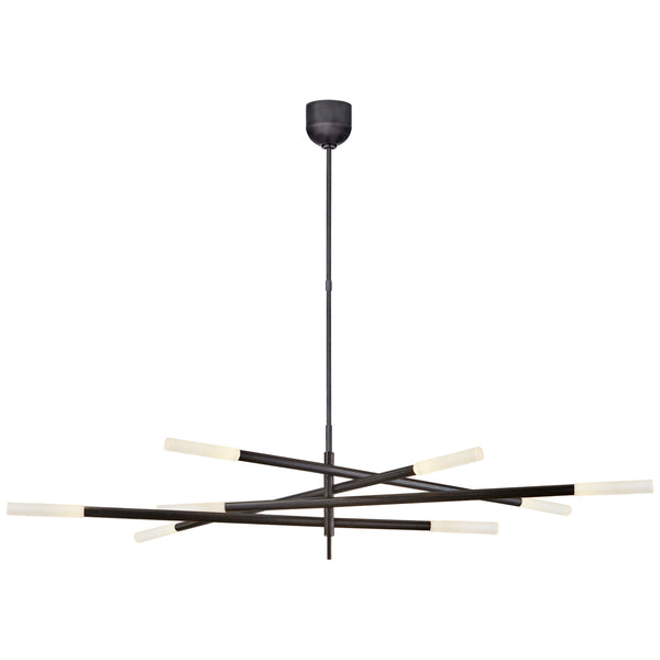 Rousseau Outdoor (Damp) Chandelier by Visual Comfort Signature