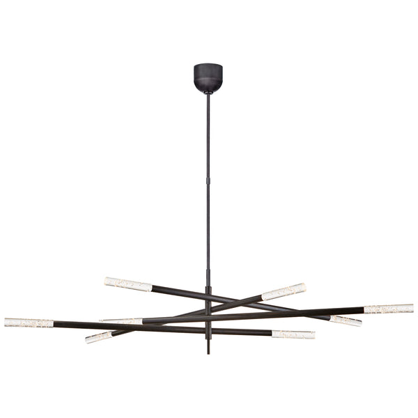 Rousseau Outdoor (Damp) Chandelier by Visual Comfort Signature