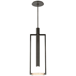 Buy bronze-with-alabaster-glass Melange Outdoor (Damp) Pendant by Visual Comfort Signature