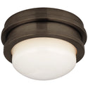 Launceton Outdoor (Damp) Flush Mount Ceiling Light by Visual Comfort Signature