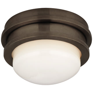 Buy bronze Launceton Outdoor (Damp) Flush Mount Ceiling Light by Visual Comfort Signature