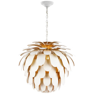 Buy white-and-gild Cynara Chandelier by Visual Comfort Signature